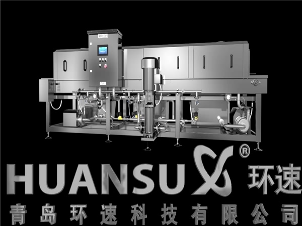 速凍盤子清洗機，河南食品盤子清洗機，肉串盤子清洗機，塑料托盤清洗機