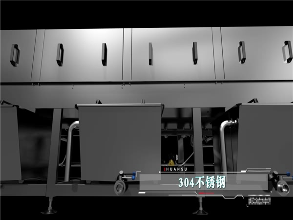 洗箱機，周轉(zhuǎn)箱清洗機，塑料筐清洗機，節(jié)能烘干型洗箱機，塑料箱清洗機