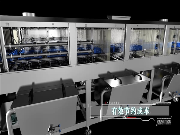 廠家供應(yīng)新一代周轉(zhuǎn)箱清洗機(jī)，塑料筐，托盤清洗，洗筐機(jī)設(shè)備