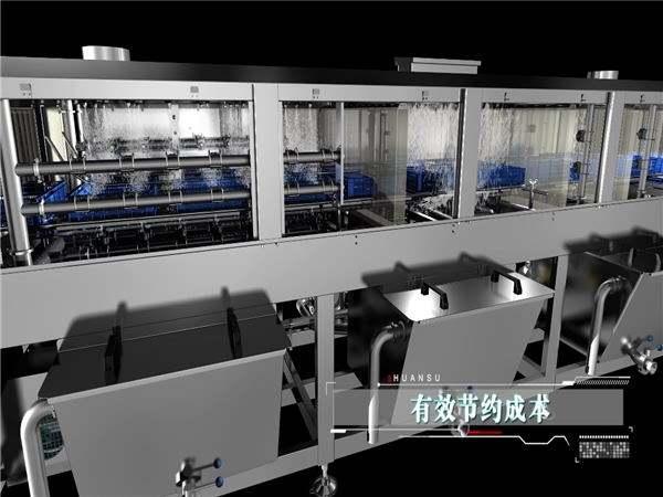 廠家供應(yīng)新一代周轉(zhuǎn)箱清洗機(jī)，塑料筐，托盤清洗，洗筐機(jī)設(shè)備