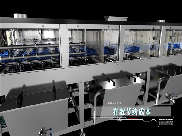 大型洗筐機(jī)，塑料筐清洗機(jī)，周轉(zhuǎn)箱清洗機(jī)